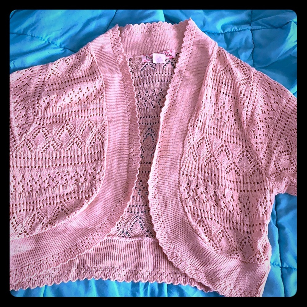 Crochet Cropped Sweater